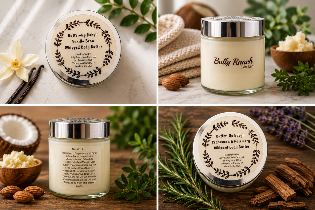 Butter Up Baby!!! Vanilla Bean Whipped Body Butter, 4 oz