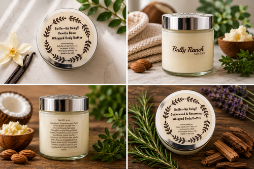 Butter Up Baby!!! Vanilla Bean Whipped Body Butter, 4 oz