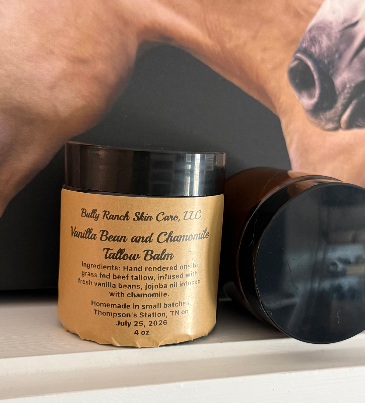 Vanilla Bean & Chamomile Tallow Balm