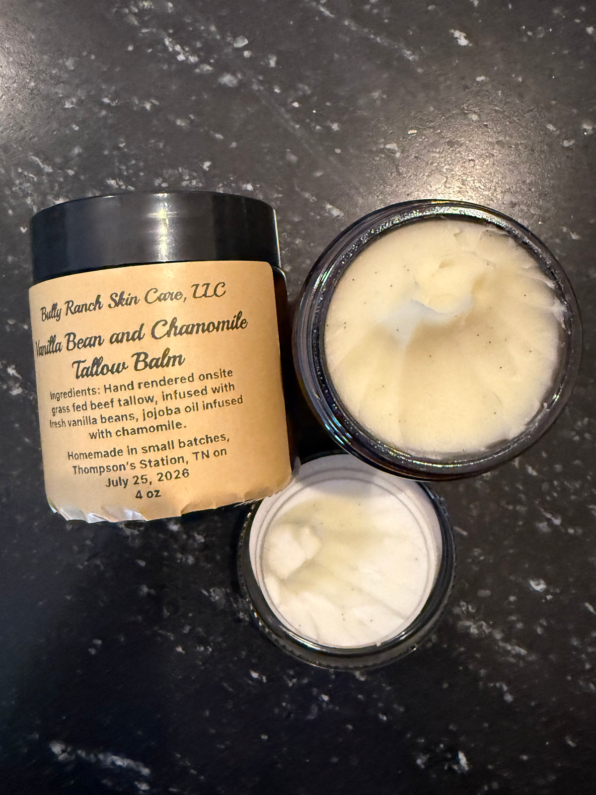 Vanilla Bean & Chamomile Tallow Balm